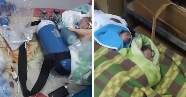 (ВИДЕО) Новороденчињата од интензивна нега во источна Украина префрлени во ракетното засолниште