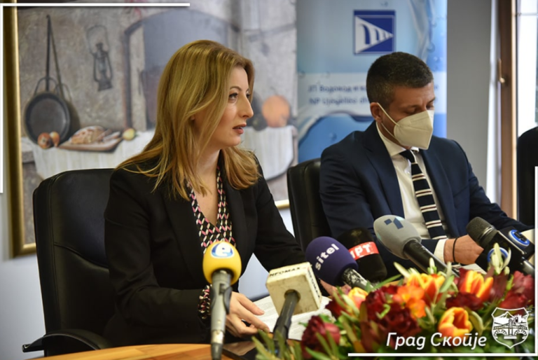Град Скопје и ЈП Водовод и канализација го започнаа најголемиот еколошки проект во Скопје вреден 136 милиони евра