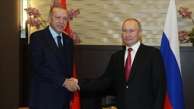 Телефонски разговор Ердоган-Путин: Турција сака да биде домаќин на состанокот на лидерите на Русија и Украина
