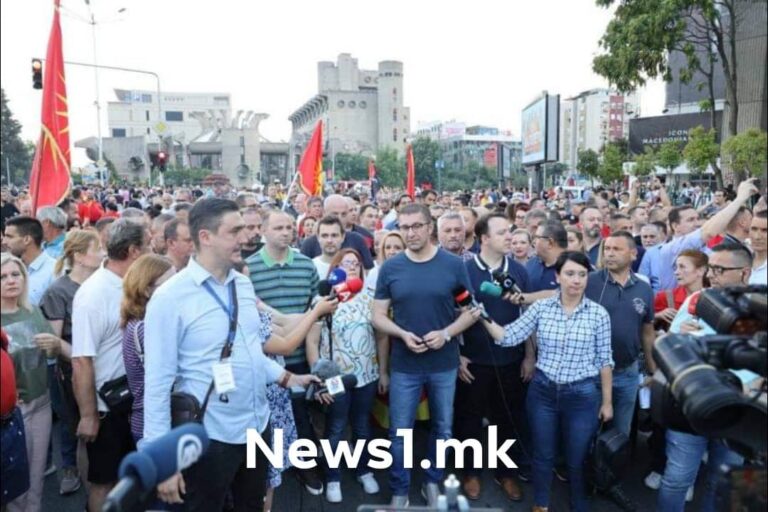 Закажана лидерска средба Ковачевски и Мицкоски, тема – францускиот предлог