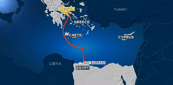 Пари: Поморски кабел долг 1373 километри ќе донесе „Зелена енергија “ од Египет во Европа