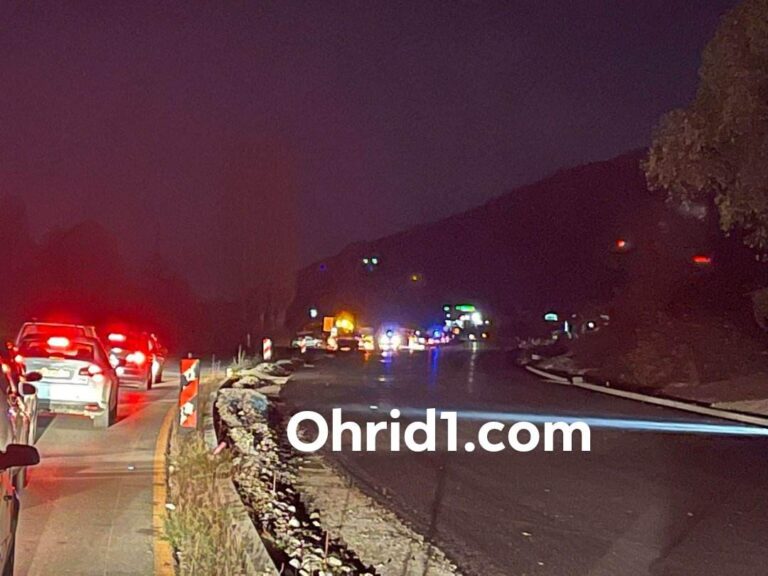 СВР Охрид: Во сообраќајната несреќа кај Св. Еразмо почина едно лице, а повредени се пет лица