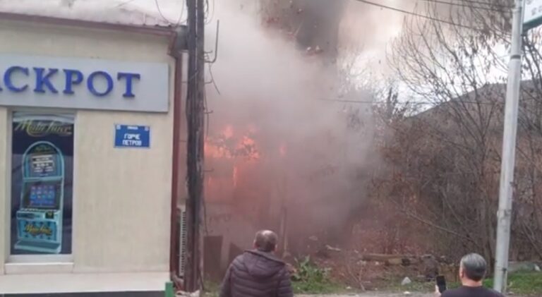 Изгаснат пожарот во Ѓорче Петров
