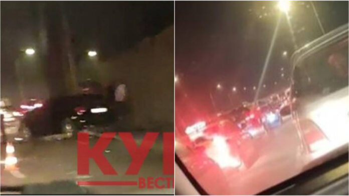 (ВИДЕО) Сообраќајна несреќа се случи попладнево кај касарна Илинден во Скопје