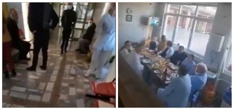 (ВИДЕО) Пациентите чекаат во чекална а докторите се собрале на гозба во болница во Кавадарци