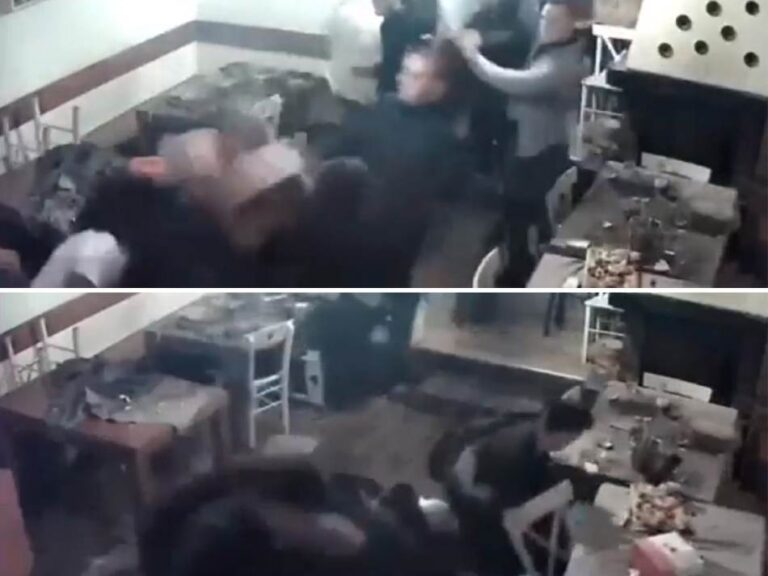 (ВИДЕО) Масовна тепачка во кафана во Шабац