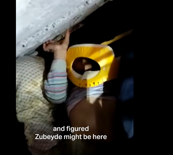 (ВИДЕО) Трогателен разговор меѓу девојче заробено под урнатините и спасувачите