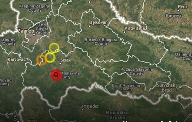 Слаби земјотреси регистрирани во Србија и Хрватска