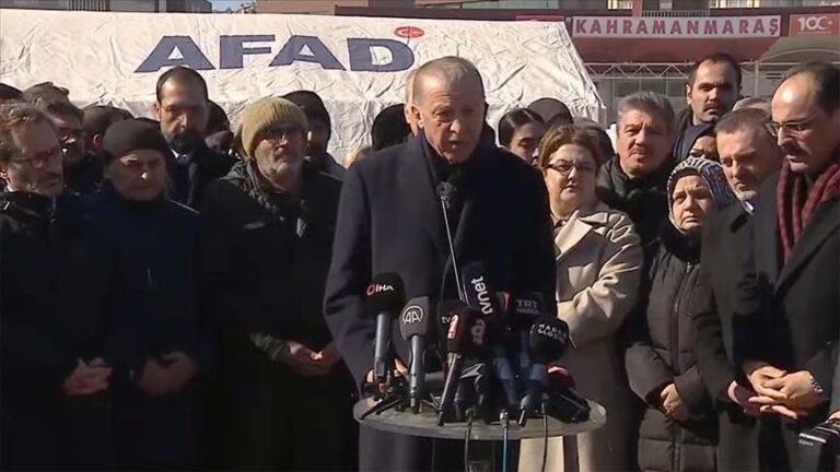 Ердоган: „Сите можности се мобилизирани по земјотресот“