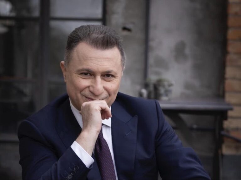 Груевски: Од никого не сум побарал да бара амнестија за мене кај актуелниот претседател на Македонија Пендаровски