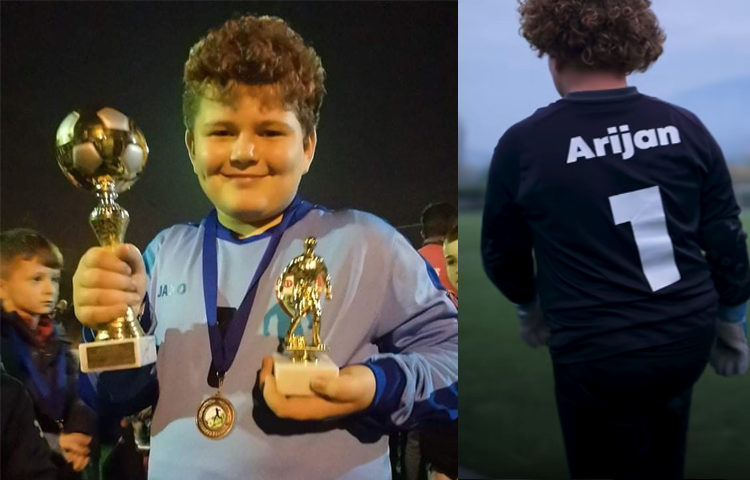 Деветгодишниот Аријан е првак во македонскиот младински фудбал, влезе во Гинисовата книга на рекорди