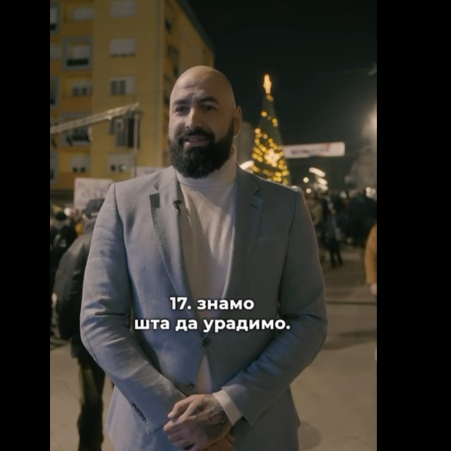 (ВИДЕО) Перо Антич со јавна поддршка за Вучиќ