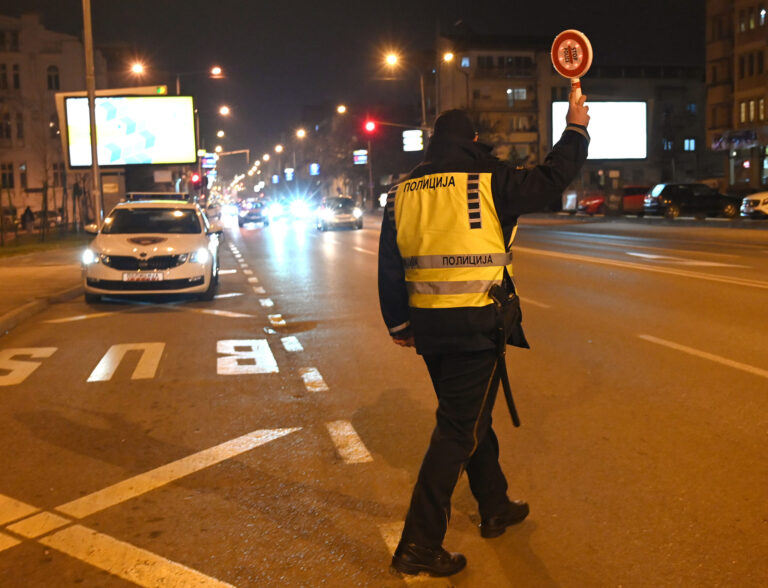 267 санкционирани возачи во Скопје, 128 за брзо возење