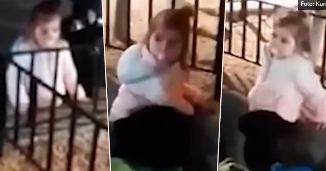 Се појави видеото од дете снимено во Виена кое многу наликува на исчезнатото девојче Данка Илиќ, дали е таа?