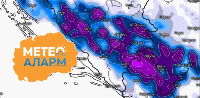 Доаѓа значителна снежна покривка на Балканот, алармираат балканските метеоролози