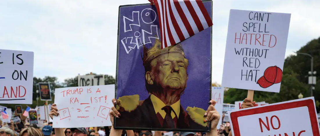 „Без кралеви“: Милиони Американци протестираа против Трамп