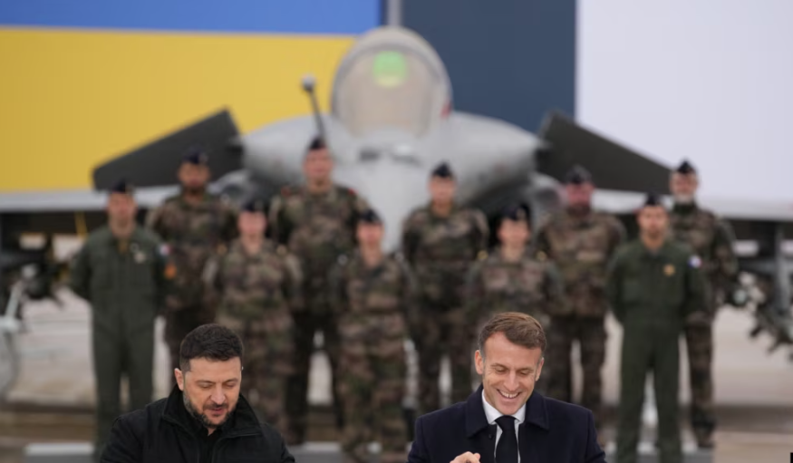 Украина потпиша договор за борбени авиони со Франција, Кремљ сака нов самит со САД