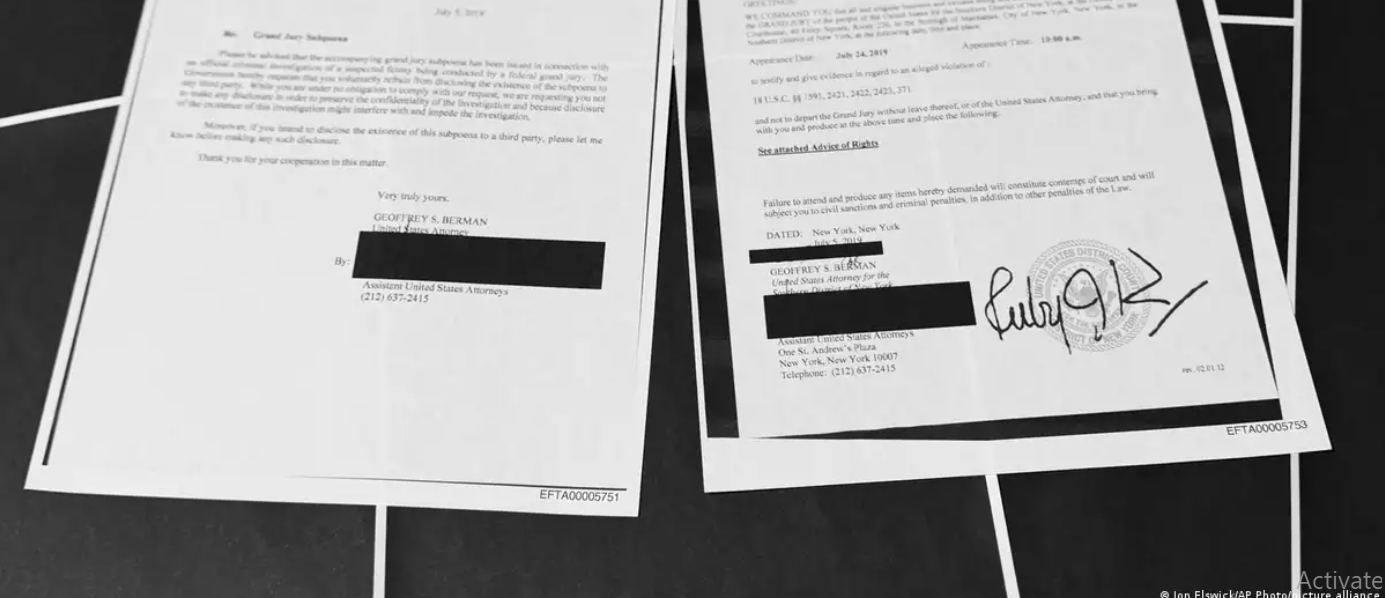 САД открија над милион нови документи поврзани со Епстин