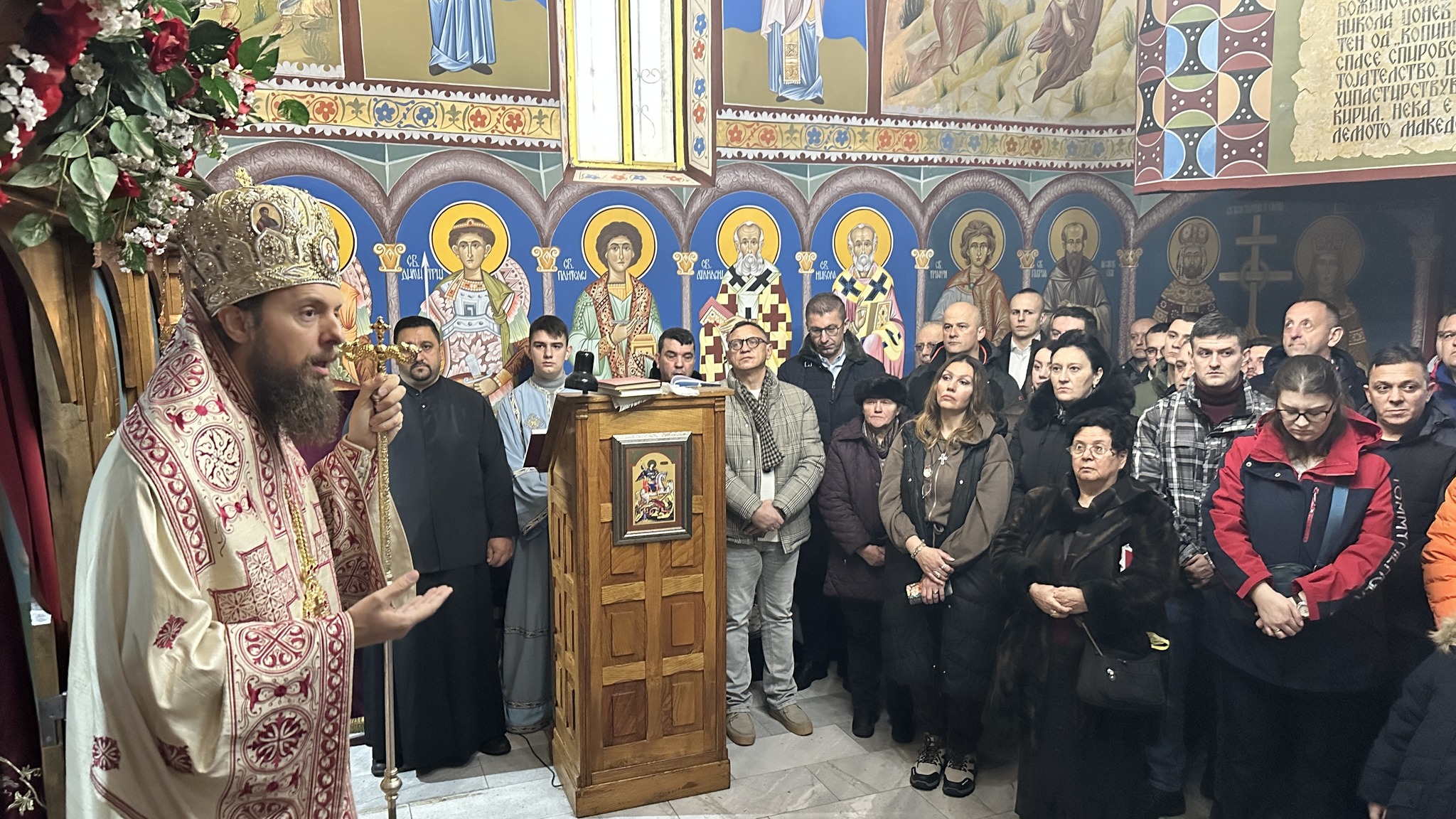 (ФОТО) Денешниот празник одбележан во манастирот Св. Наум на Попова Шапка