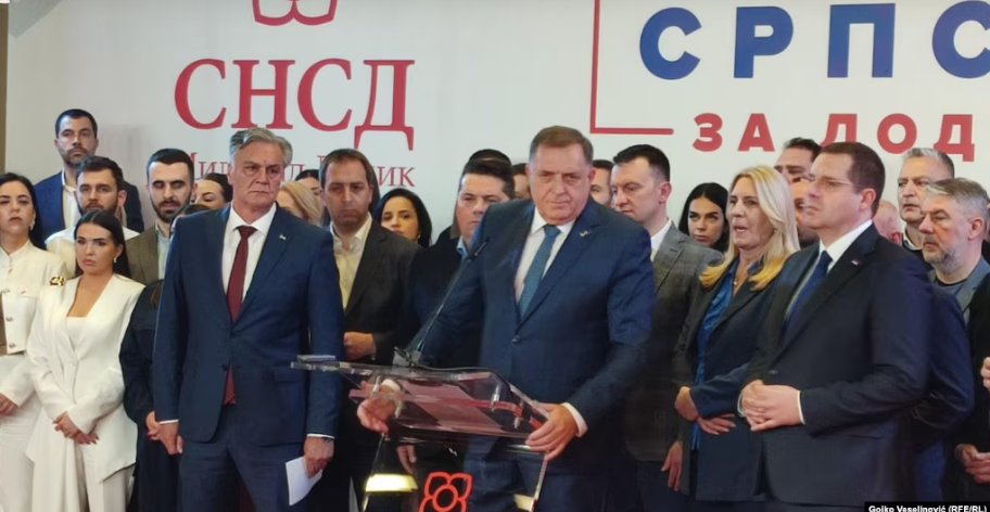 Додик прогласи победа на Каран на изборите за претседател на Република Српска