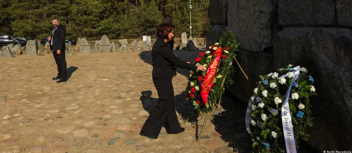 Почит за македонските Евреи депортирани во логорот Треблинка