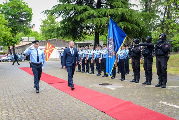 Тошковски: Македонската полиција отсекогаш била и ќе остане еден од најсилните столбови на државноста и чувар на поредокот, сигурноста и достоинството на Македонија